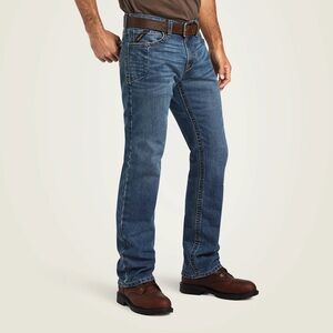 Ariat  REBAR M7 Men's SLIM Straight Leg Blue Jeans
